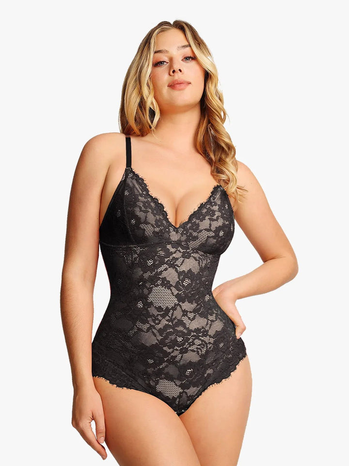 Svelte Lace Bodysuit | Full Lace Design, Flattering Fit 6