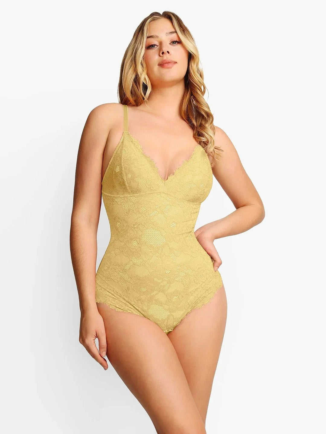 Svelte Lace Bodysuit | Full Lace Design, Flattering Fit 9