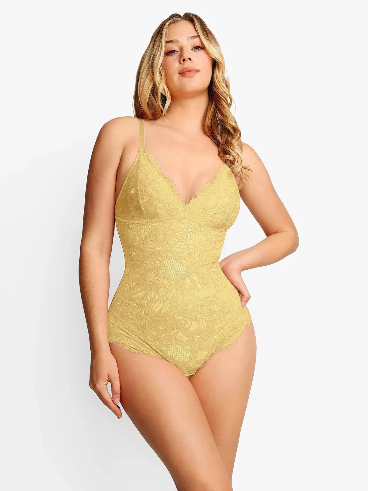 Svelte Lace Bodysuit | Full Lace Design, Flattering Fit 9