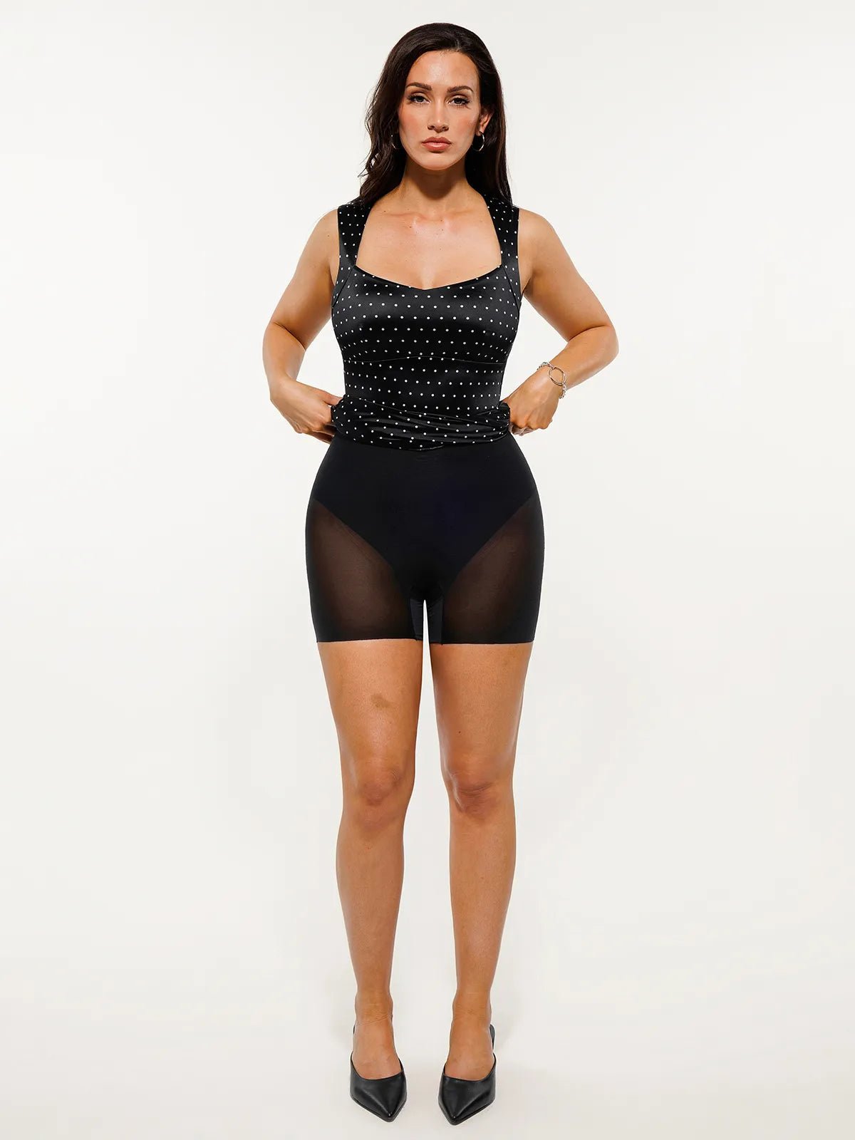 Svelte Mini Dress | Sweetheart Neckline, Shaping Mesh 6