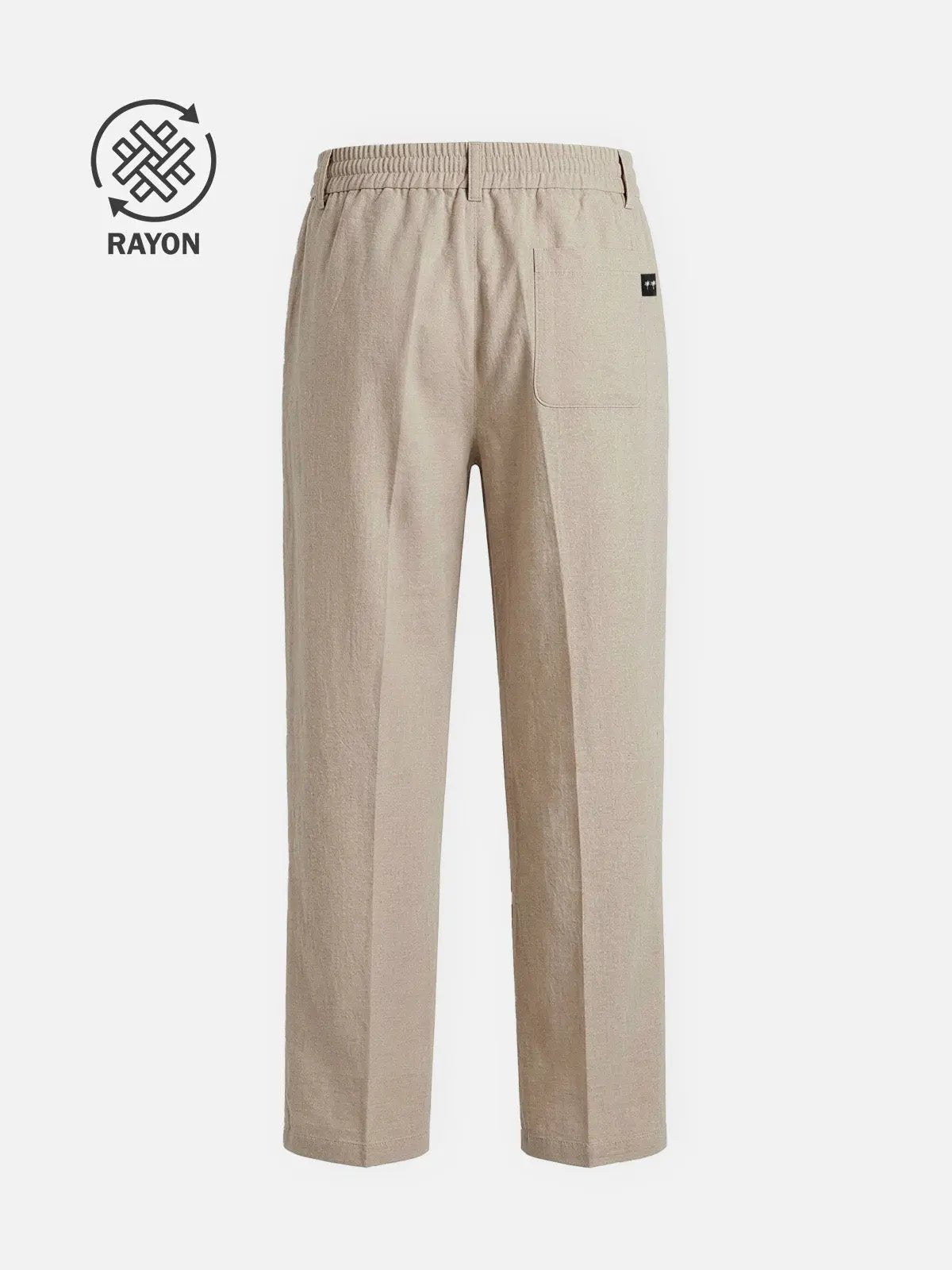 Talon Relaxed Pants | Rayon Blend, Straight Leg 3