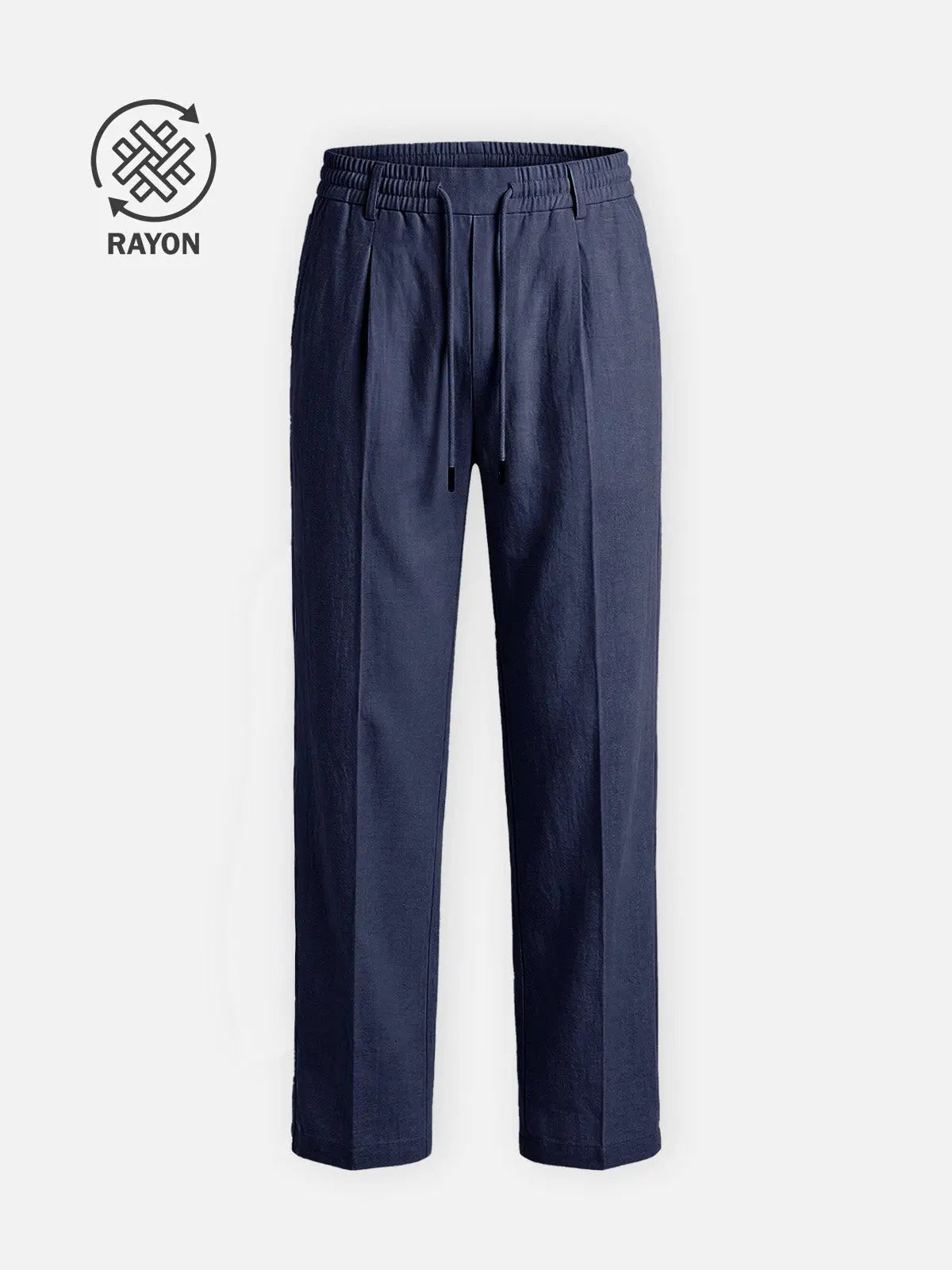 Talon Relaxed Pants | Rayon Blend, Straight Leg 4
