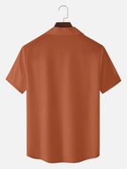 Talon Vintage Camp Collar Shirt | Lightweight Polyester, Tall Fit, Short Sleeve 3