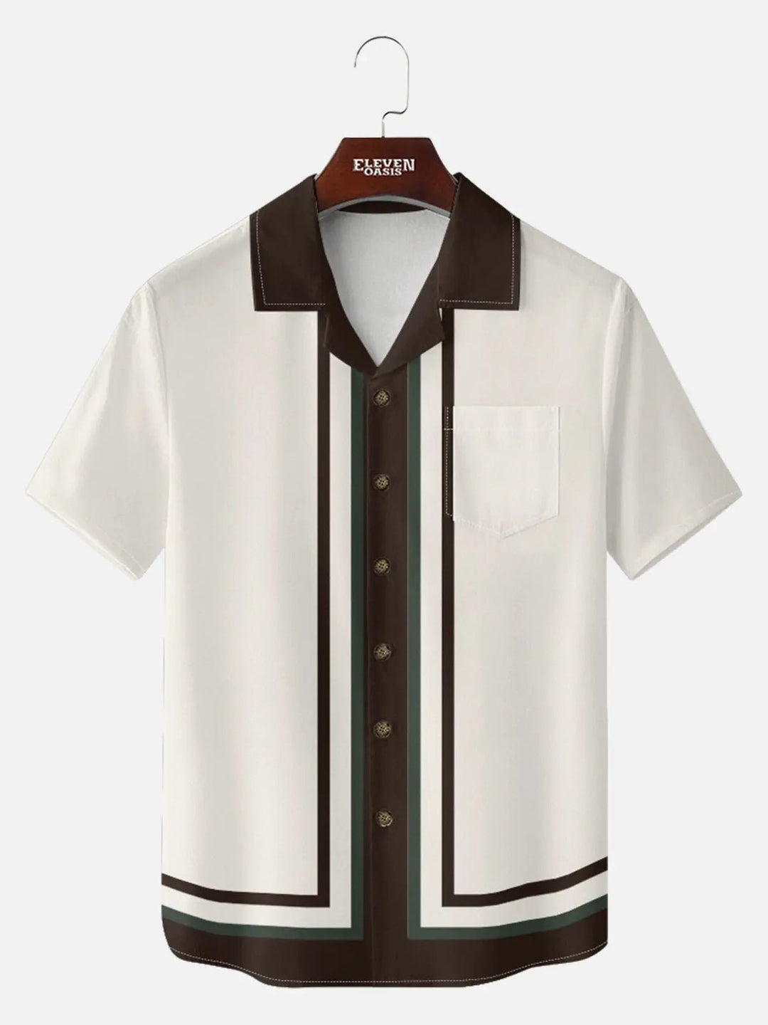 Tango Men's Shirt | Tall Fit, Lightweight Polyester, Camp Collar 0