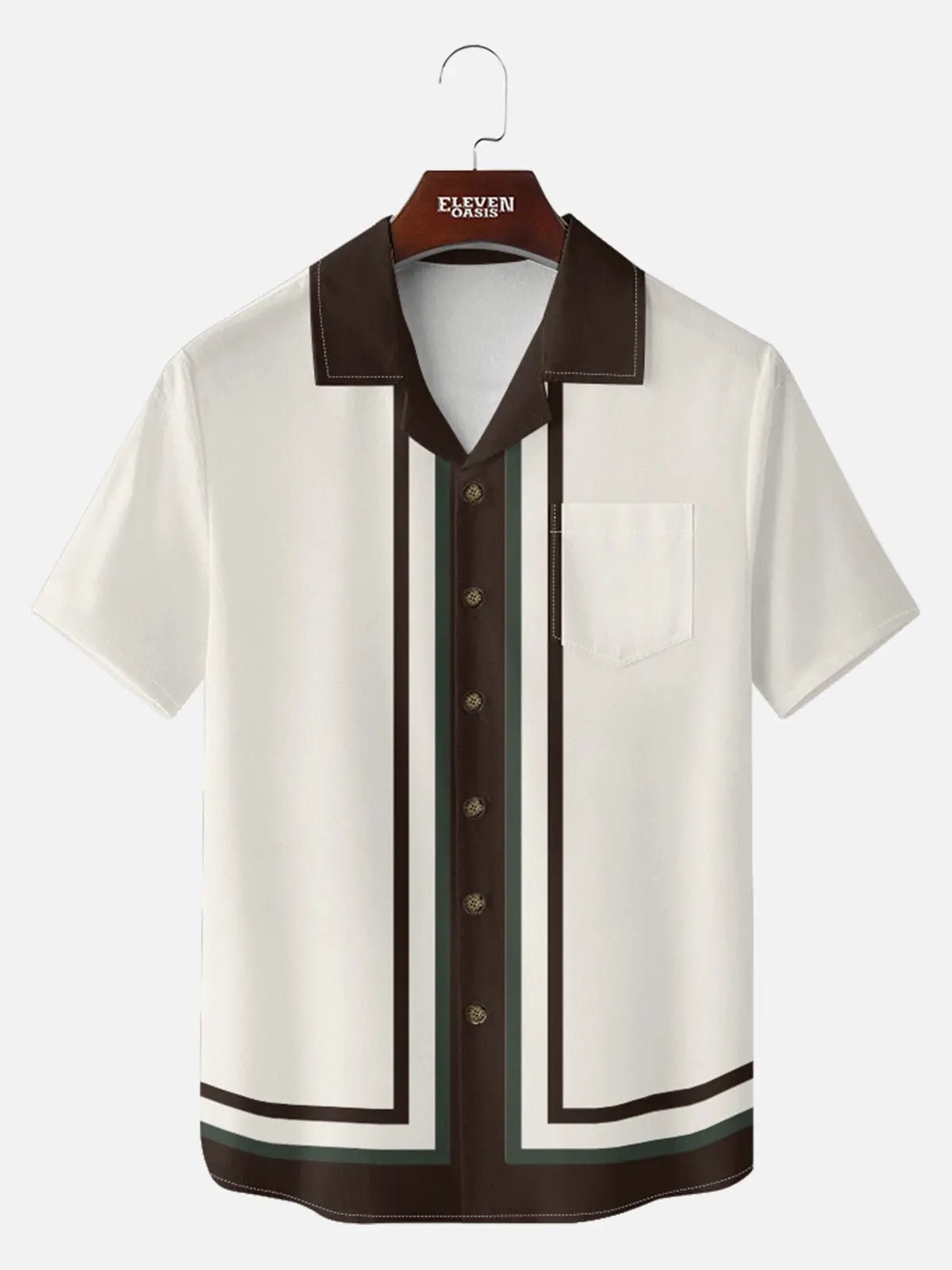 Tango Men's Shirt | Tall Fit, Lightweight Polyester, Camp Collar 0