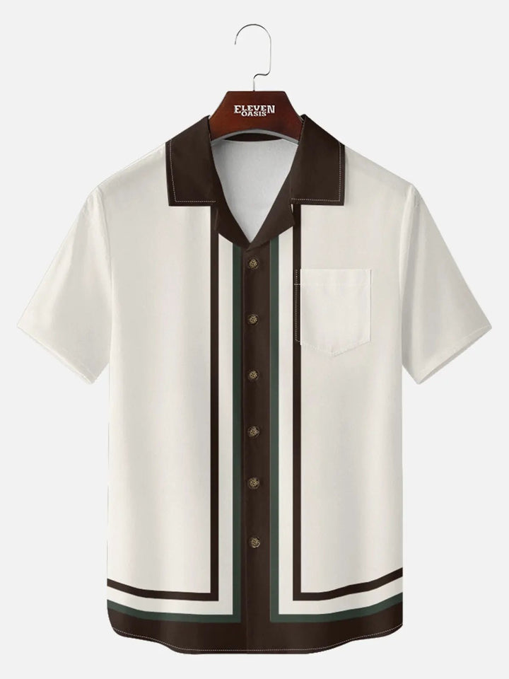 Tango Men's Shirt | Tall Fit, Lightweight Polyester, Camp Collar 0