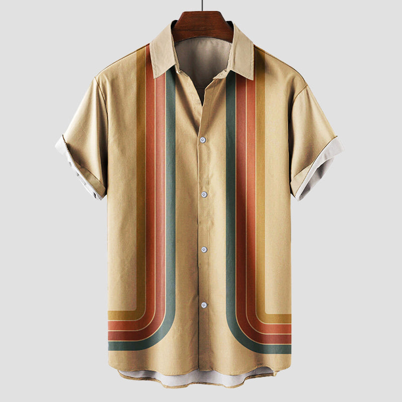 Teddy Retro Shirt | Cotton, Short Sleeves, Relaxed Fit 1