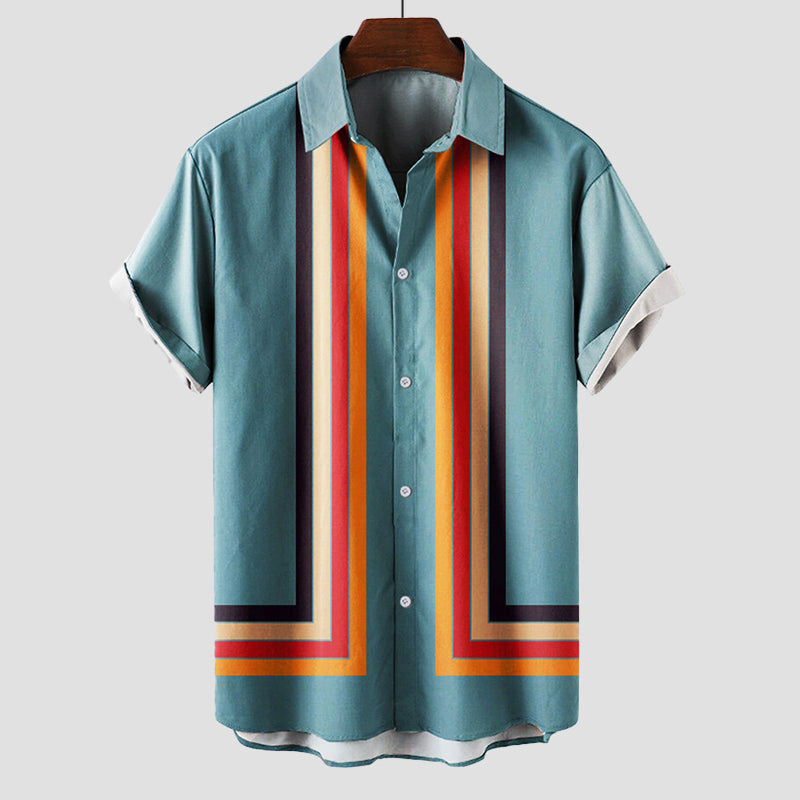 Teddy Retro Shirt | Cotton, Short Sleeves, Relaxed Fit 3