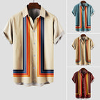 Teddy Retro Shirt | Cotton, Short Sleeves, Relaxed Fit 4