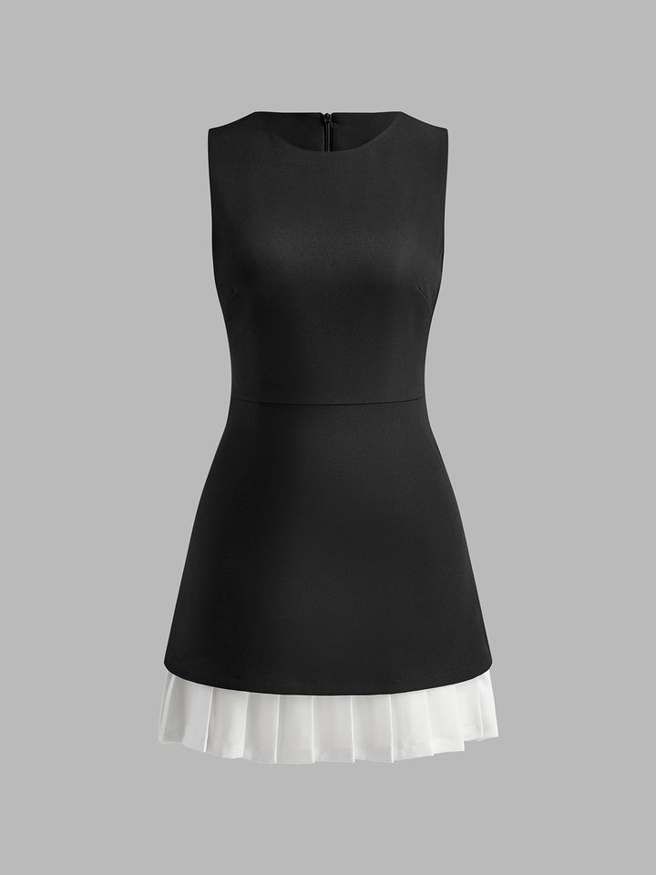 Tina Womens Dress | Two-Tone, Sleeveless Summer Style 1