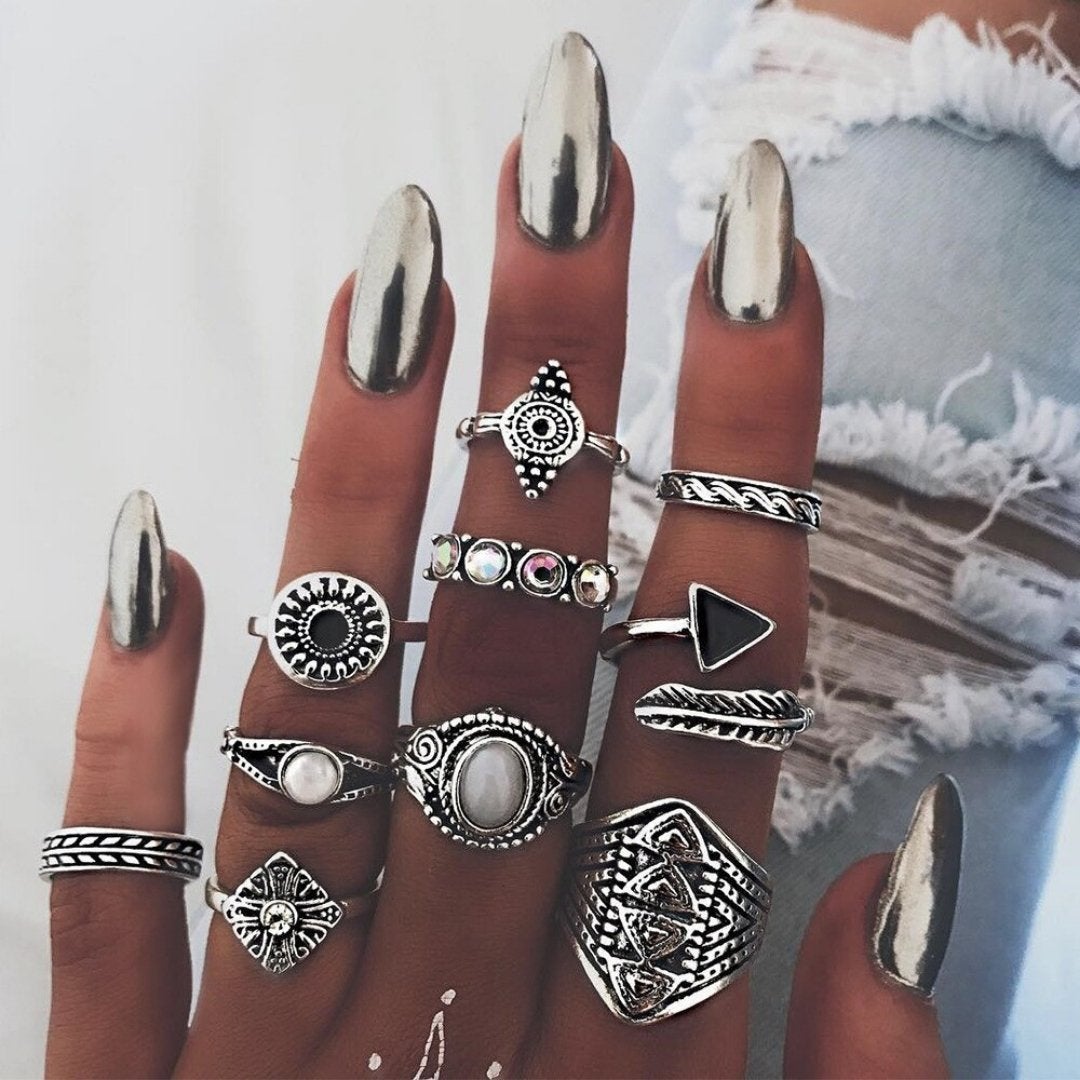 Alisa™ | Unique handmade silver rings
