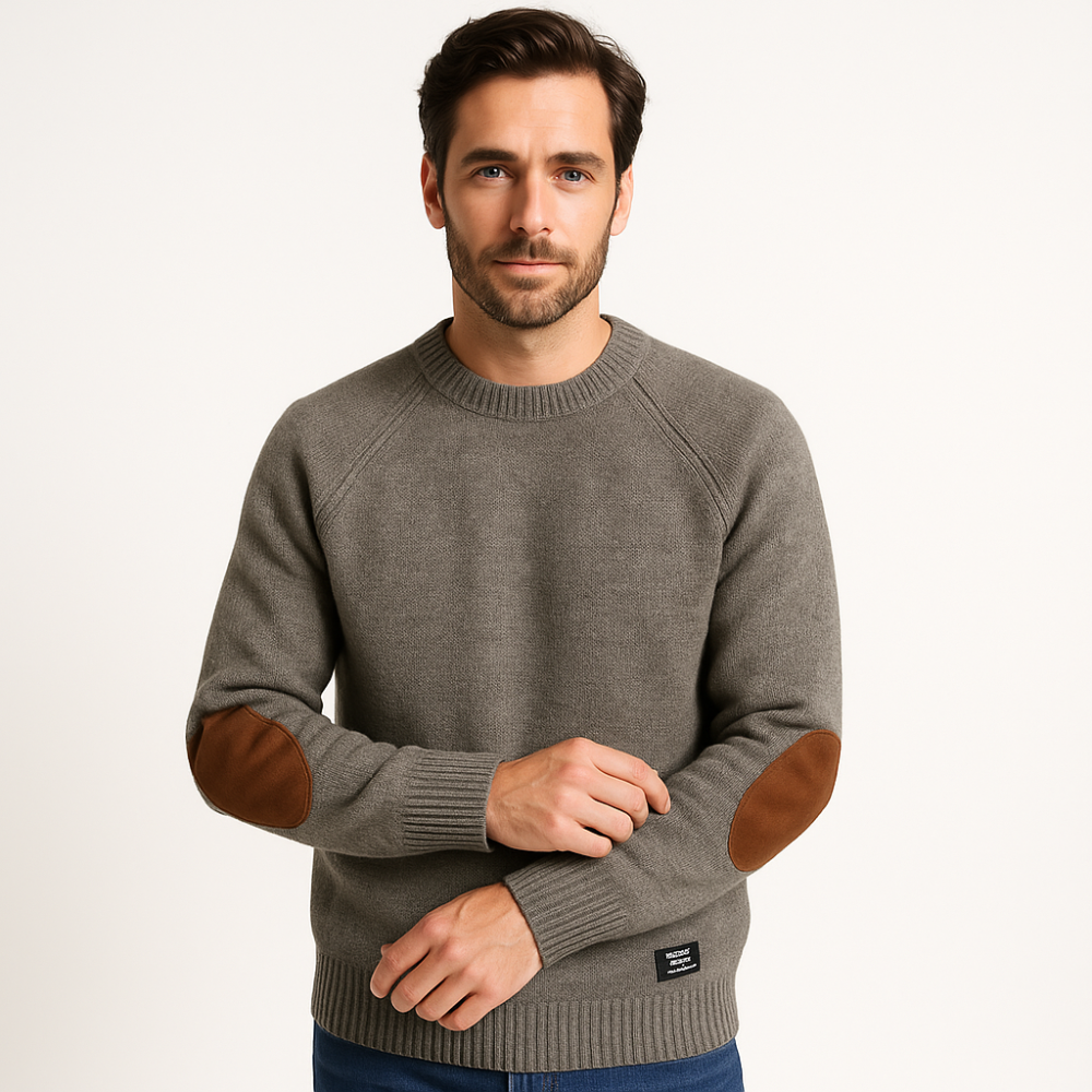Noble Mens Sweater featuring a soft fabric and classic crew neck design, ideal for casual and stylish outfits. - 1