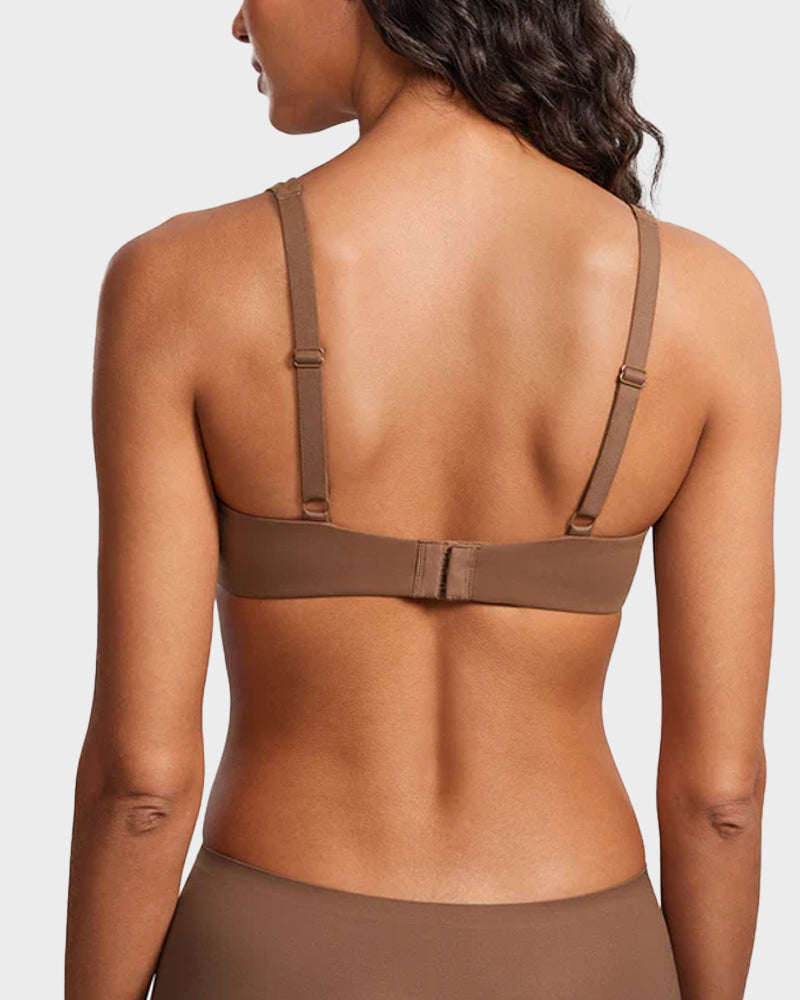 Uplift Balconette Bra | Seamless, Underwire Support, Lightweight Stretch Fabric 3