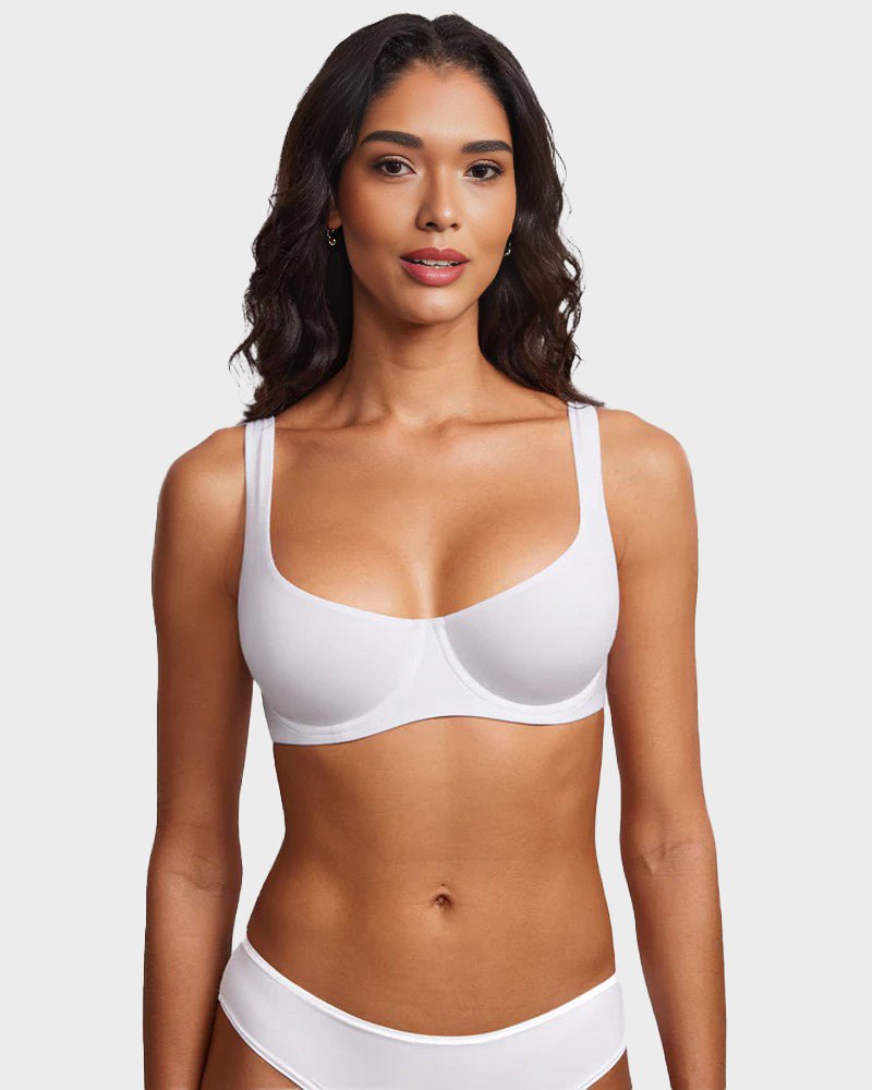 Uplift Balconette Bra | Seamless, Underwire Support, Lightweight Stretch Fabric 6