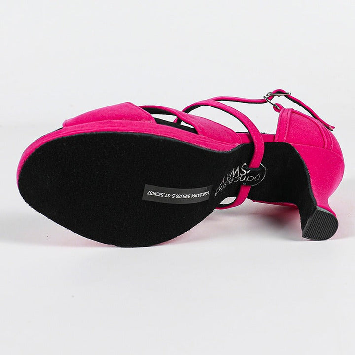 Vela Dance Heels | Customized Velvet, Slip-On 8