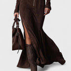 Tayli Elegant Dress featuring a flowing silhouette and adjustable belt, perfect for any occasion. - 2