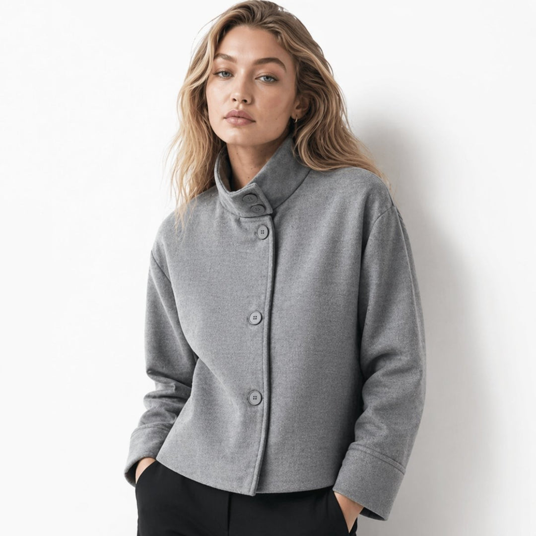 Virellea Jacket | Soft Wool-Blend, Boxy Silhouette 11