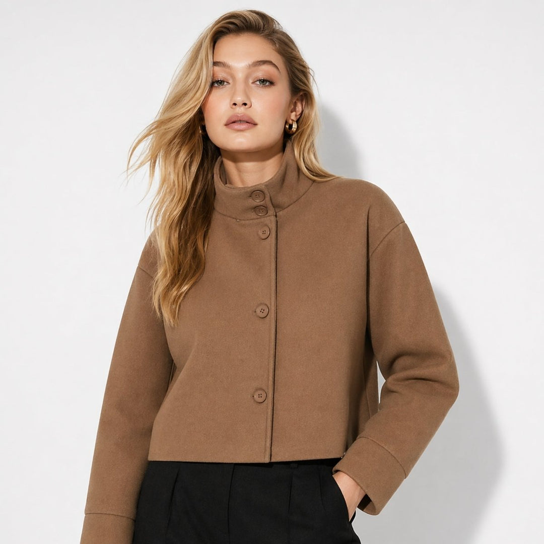 Virellea Jacket | Soft Wool-Blend, Boxy Silhouette 5