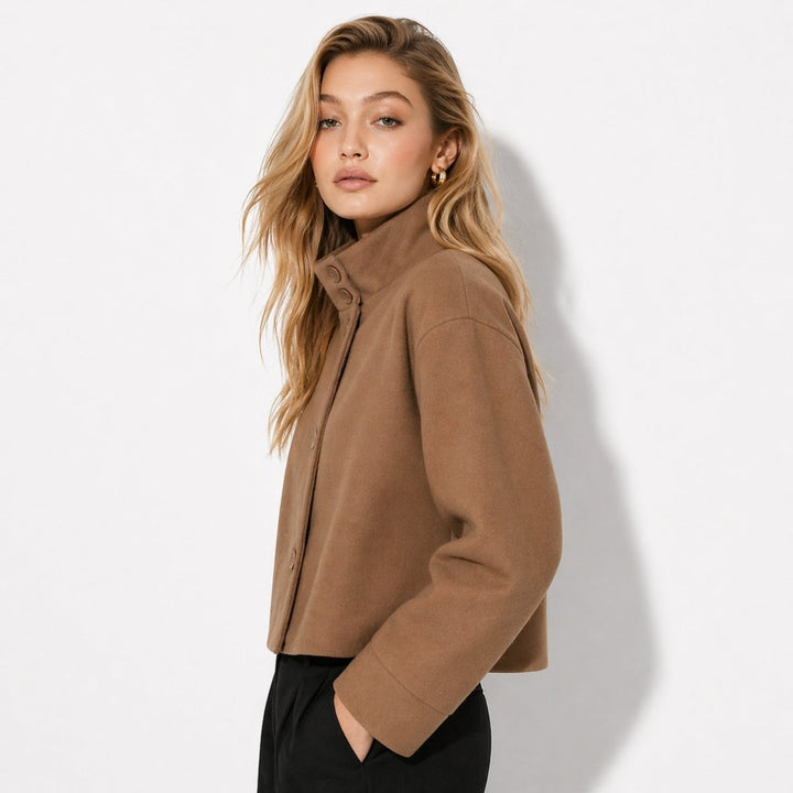 Virellea Jacket | Soft Wool-Blend, Boxy Silhouette 6