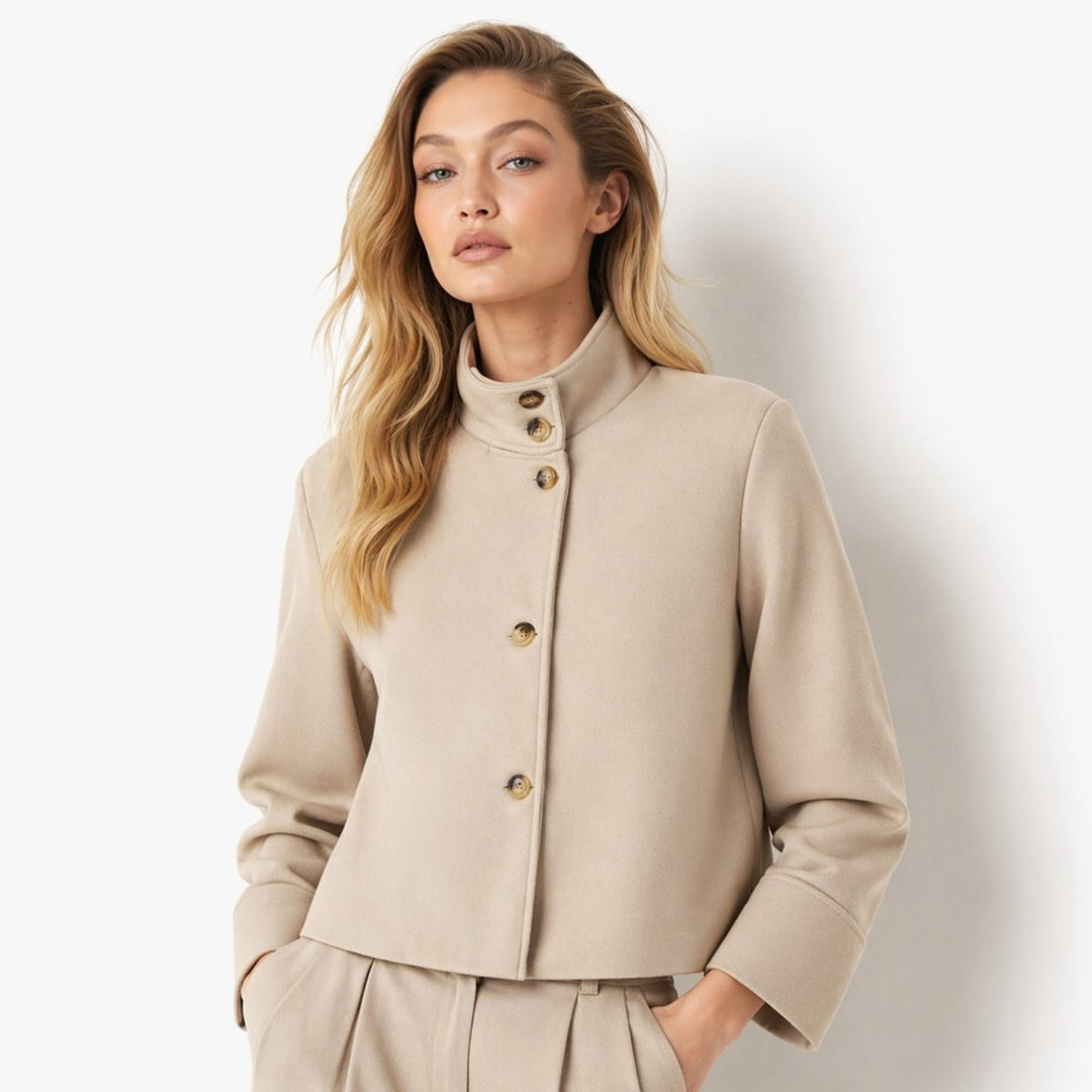Virellea Jacket | Soft Wool-Blend, Boxy Silhouette 9