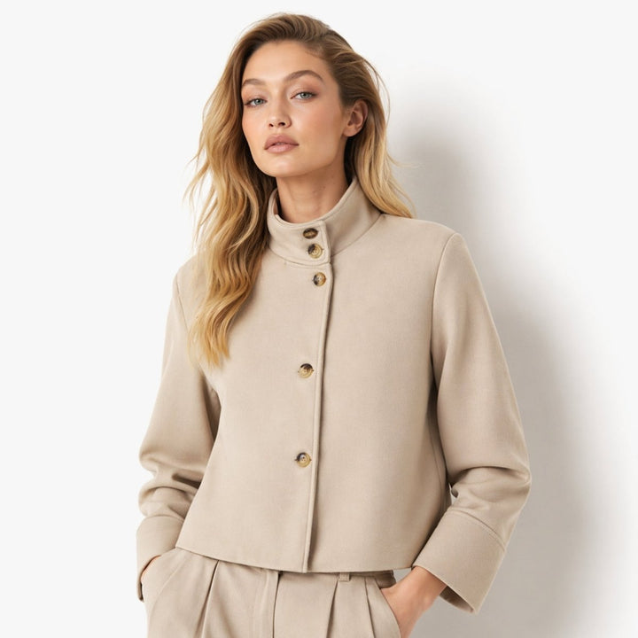 Virellea Jacket | Soft Wool-Blend, Boxy Silhouette 9