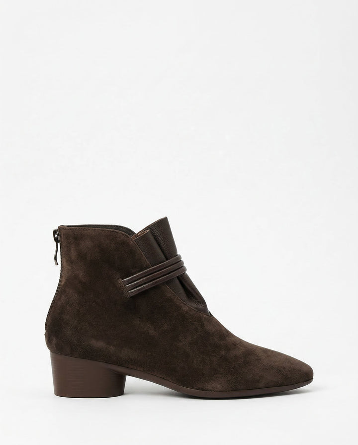 Viva Suede Boots | Pointed-Toe, Comfort Fit 0