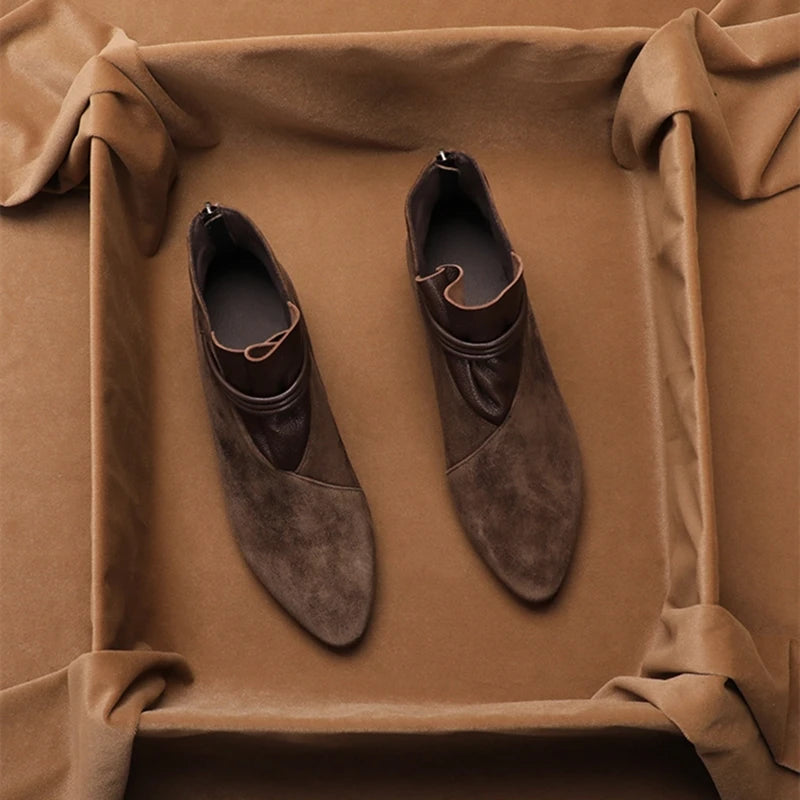 Viva Suede Boots | Pointed-Toe, Comfort Fit 3