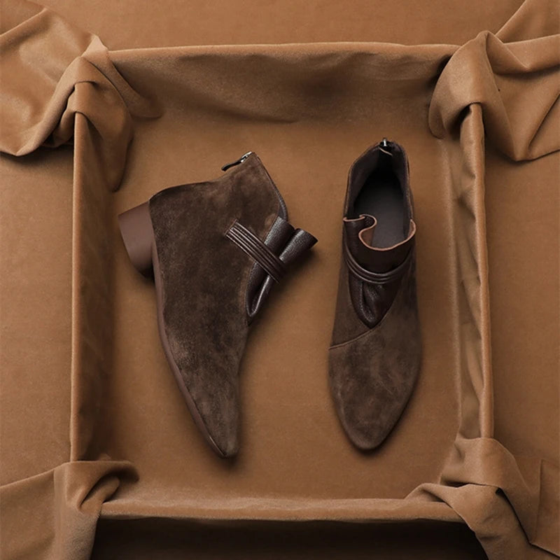 Viva Suede Boots | Pointed-Toe, Comfort Fit 6