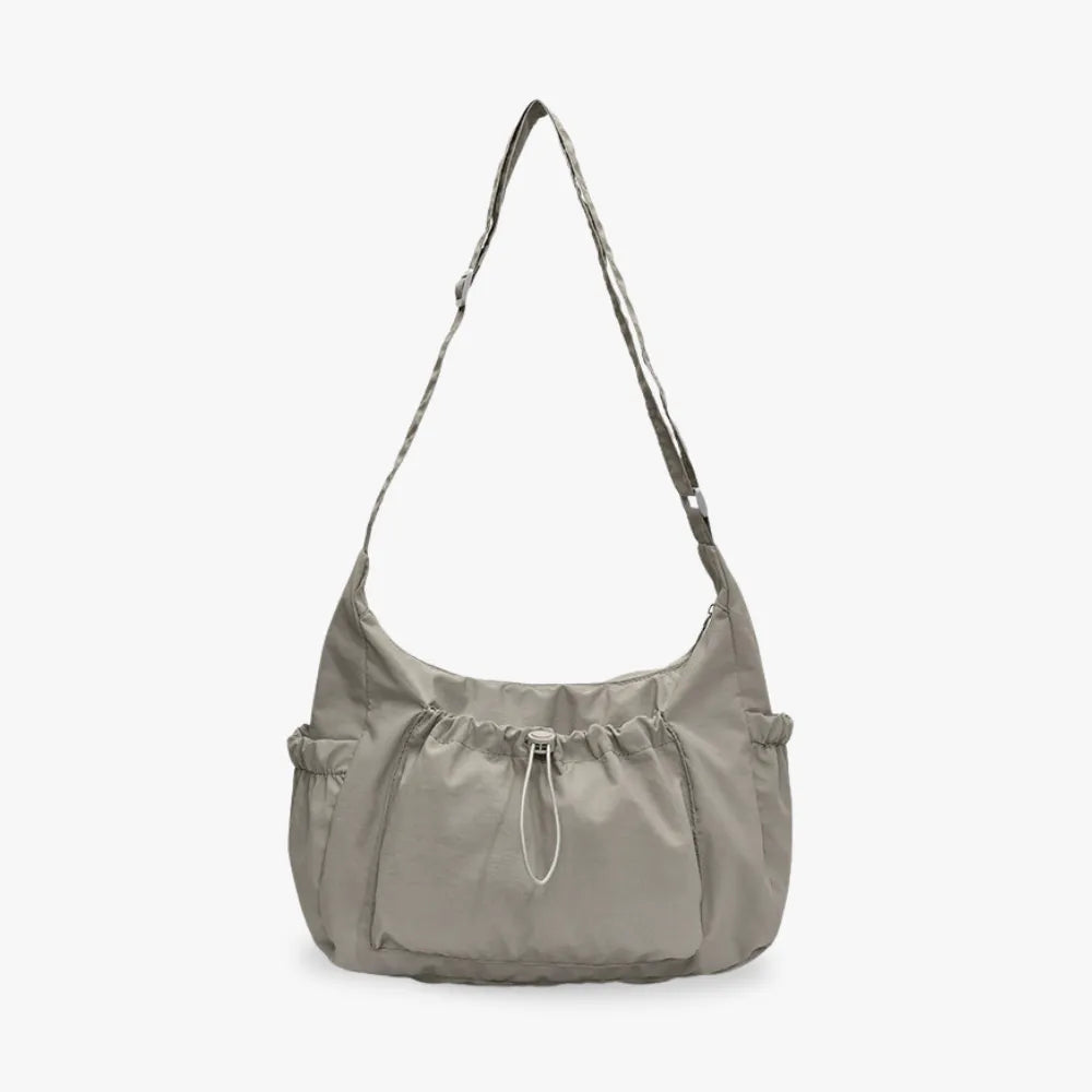 Nava Crossbody Bag for Women featuring a stylish checkered design made of durable nylon and polyester. - 9