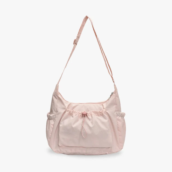 Nava Crossbody Bag for Women featuring a stylish checkered design made of durable nylon and polyester. - 7