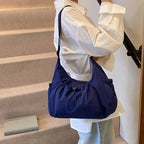 Nava Crossbody Bag for Women featuring a stylish checkered design made of durable nylon and polyester. - 42
