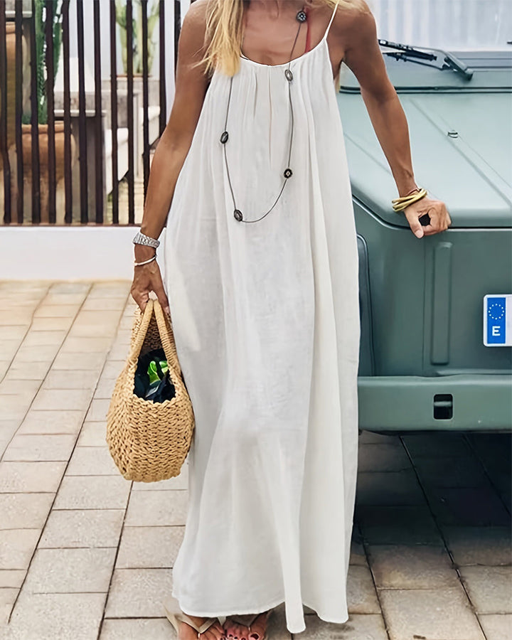 Wanda Cami Dress | Backless, Soft Fabric Summer Dress for Women 11