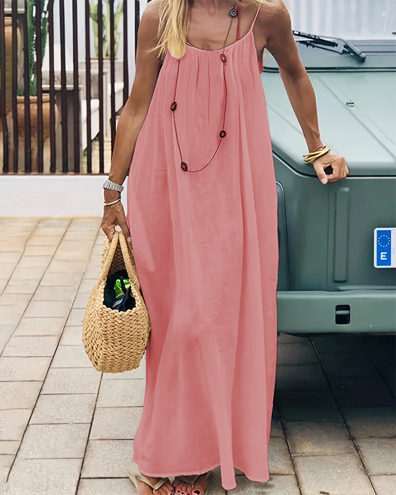 Wanda Cami Dress | Backless, Soft Fabric Summer Dress for Women 12