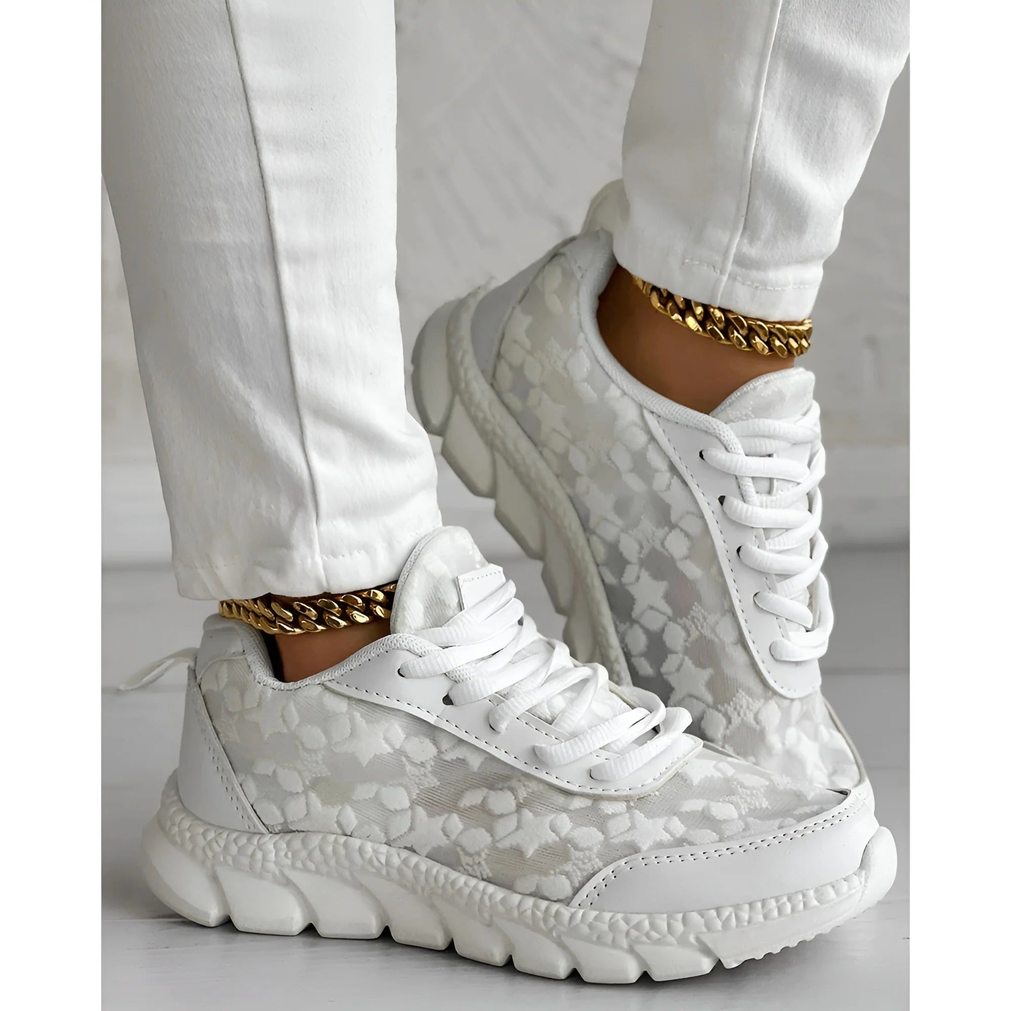 Wanda Daily Shoes | Lace-Up Closure, Supportive Sole 4