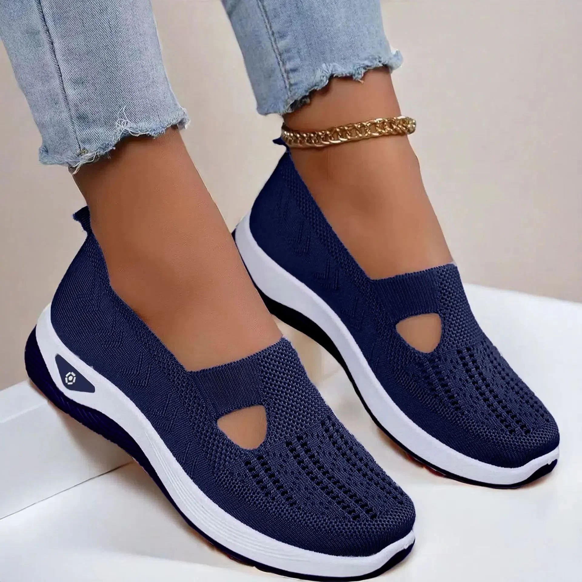 Wendy Orthopedic Shoes for Women | Breathable Mesh Knit, Memory Foam Comfort 3