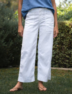 Wexford Linen Pants | Wide Leg, Italian Performance, Patch Pocket 0