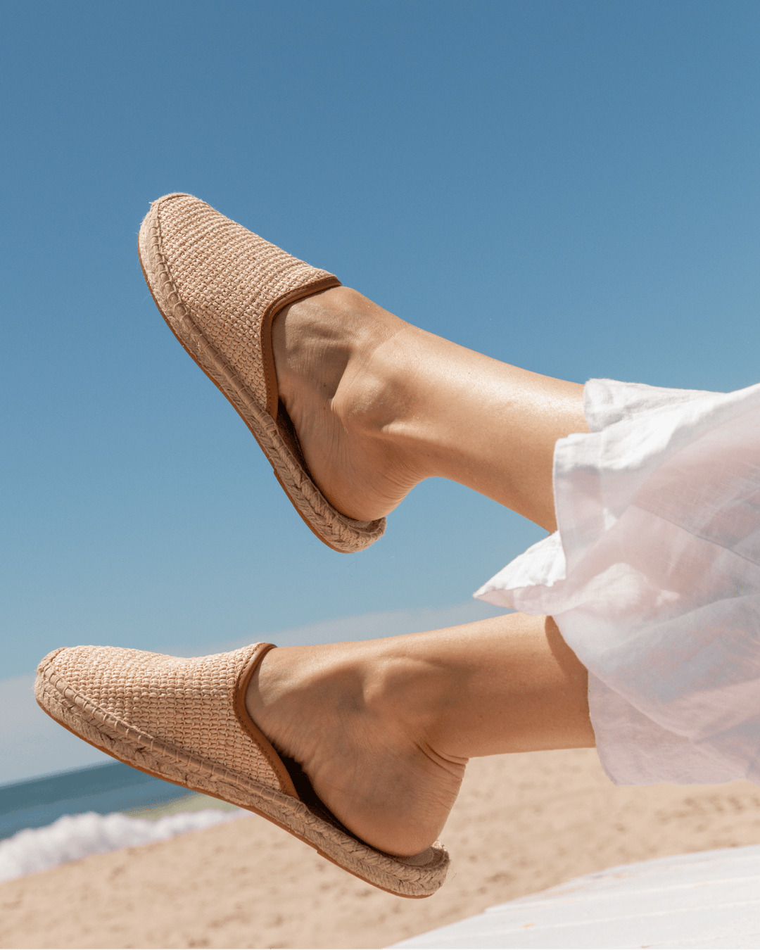 Willa Espadrille | Raffia Slip-On Mule with Jute Sole 1