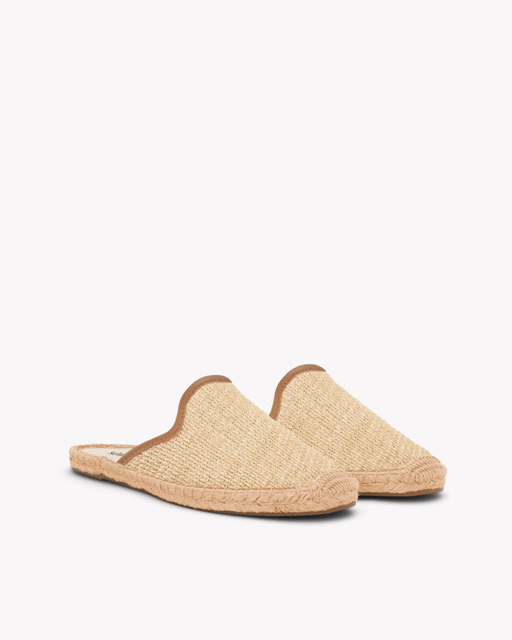 Willa Espadrille | Raffia Slip-On Mule with Jute Sole 2