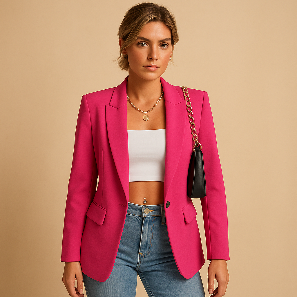 Wina Black Blazer | Structured Design for Women, Versatile and Stylish 1
