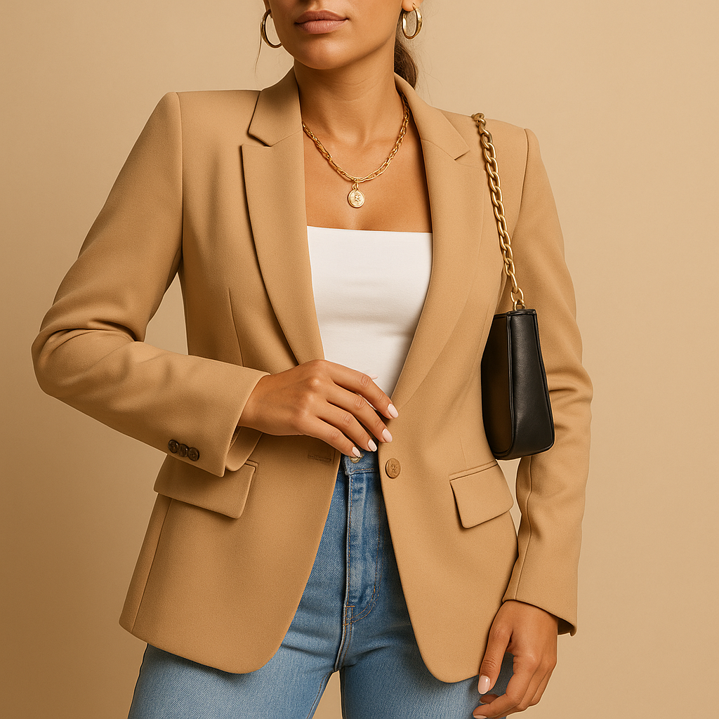 Wina Black Blazer | Structured Design for Women, Versatile and Stylish 2