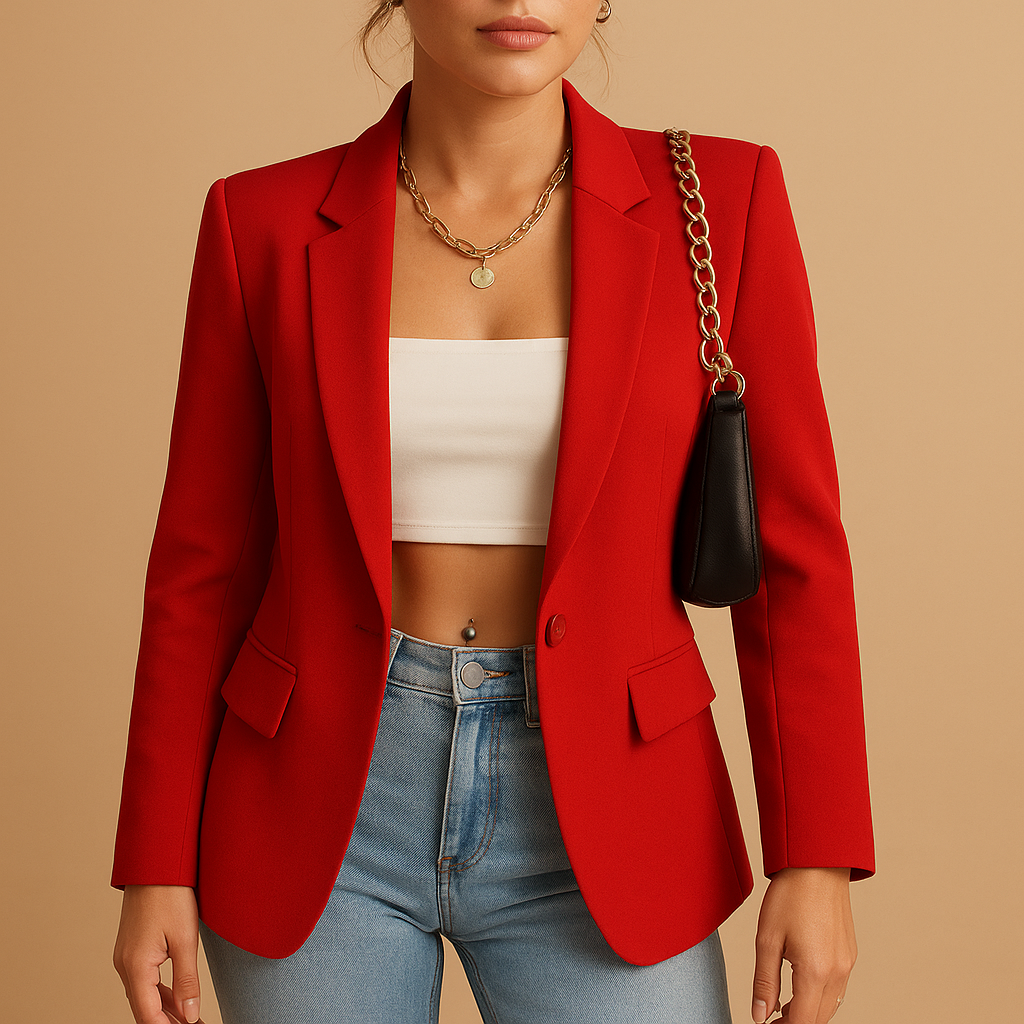 Wina Black Blazer | Structured Design for Women, Versatile and Stylish 3