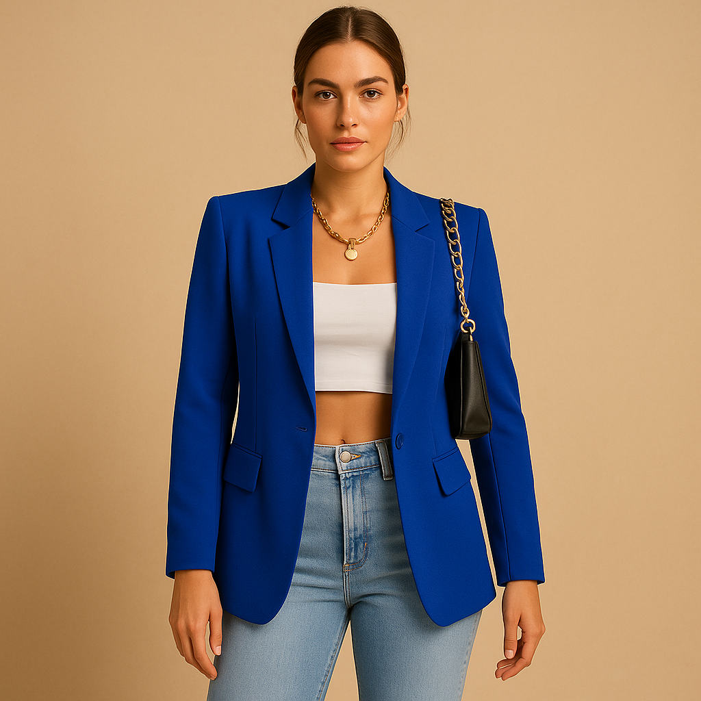 Wina Black Blazer | Structured Design for Women, Versatile and Stylish 4