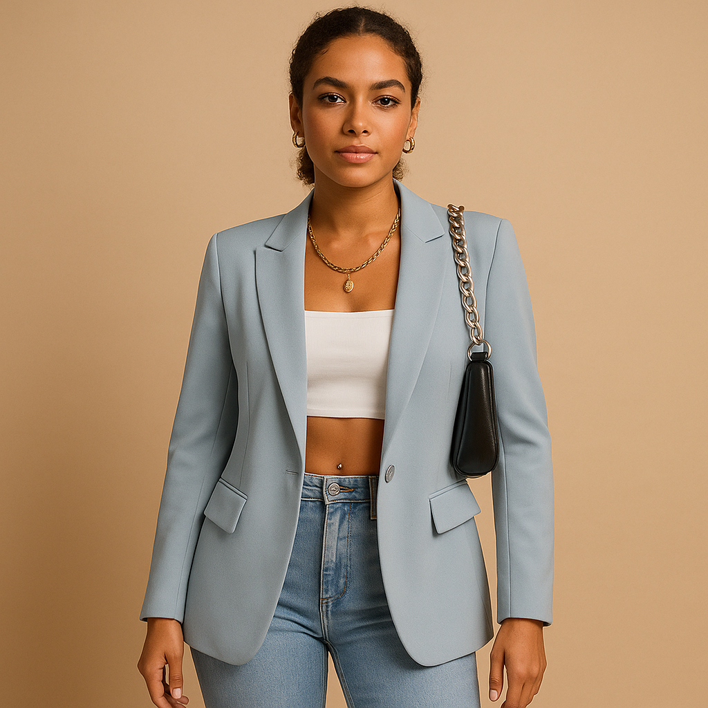 Wina Black Blazer | Structured Design for Women, Versatile and Stylish 5