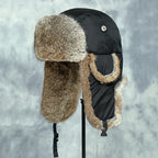 Winter hat with ear flaps