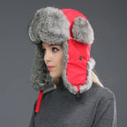 Winter hat with ear flaps