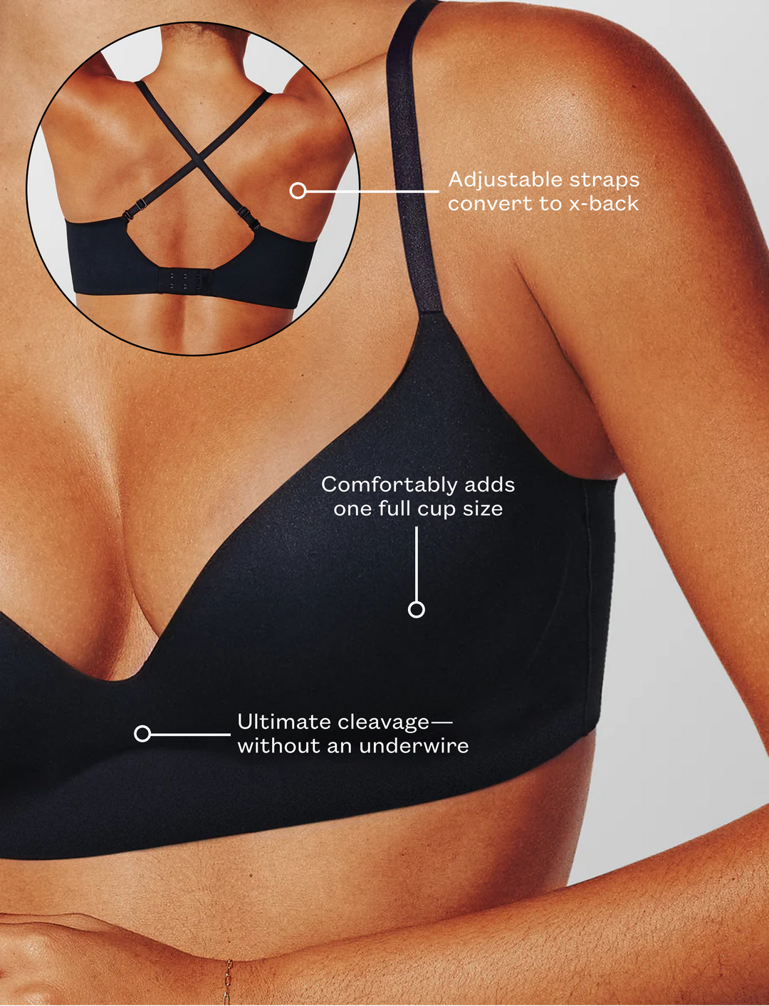 Zest Wireless Push-Up Bra | Seamless, Ultra-Lightweight Design 6