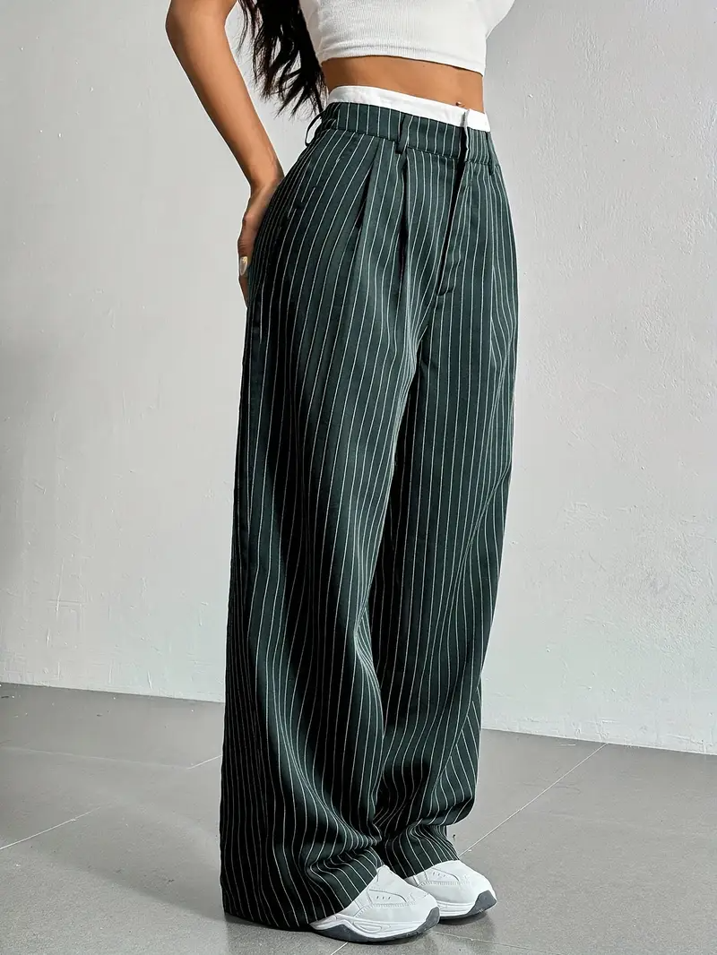 Waveline | Pinstripe Trouser