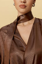 Alexia | Satin Long-Sleeve