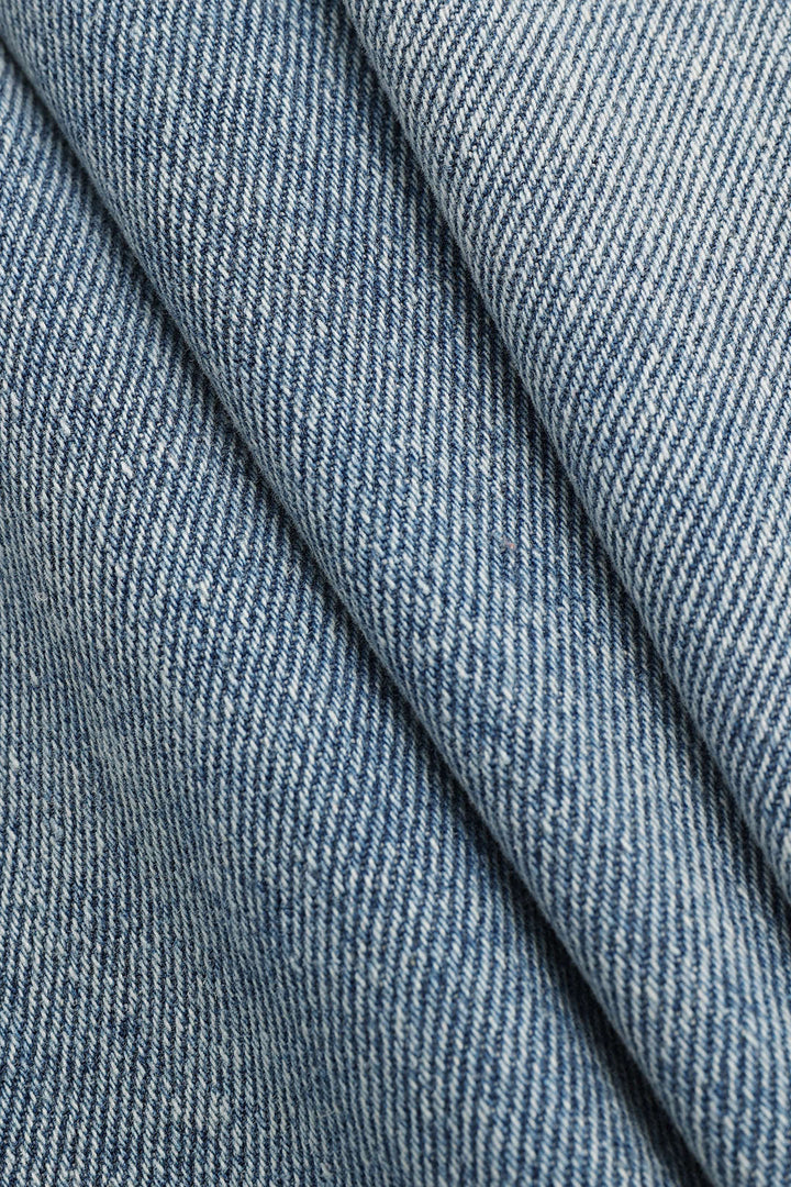Asymmetric | Waist Straight Leg Jeans