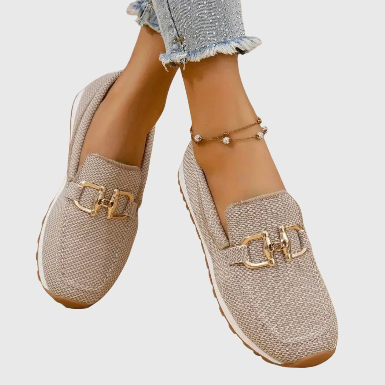 Sierra Loafers for Women | Breathable Fabric, Cushioned Support, Slip-On Design - 5